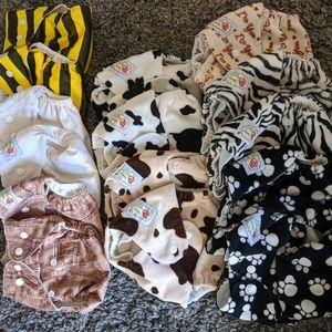 Pocket cloth diapers